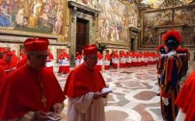 I cardinali in conclave
